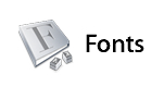 Apple Fontbook logo